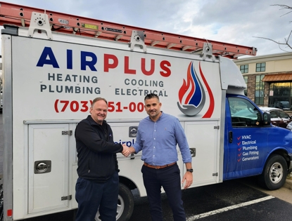 Joe Allen, Owner of AirPlus Heating, Cooling, Plumbing & Electrical and Drew Poskon, COO of Southern Home Services (PRNewsfoto/Southern Home Services)